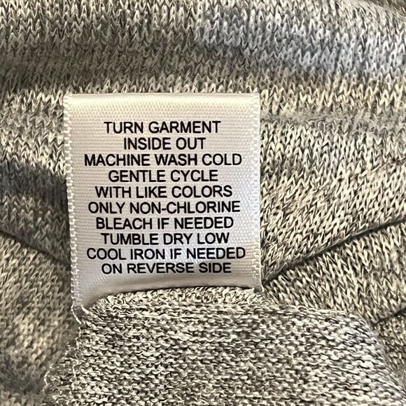 Clover + Pine Women's Shirt American Flag Size XL Short Sleeve Gray Patriotic - Picture 8 of 14